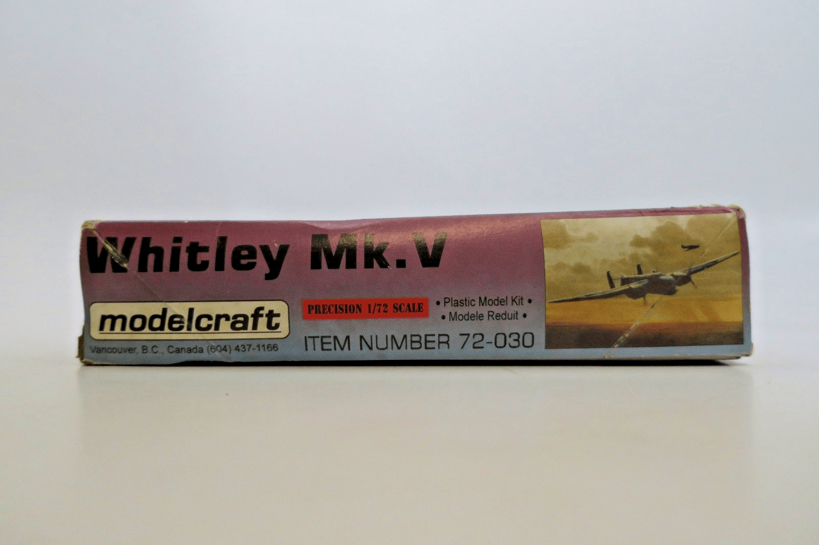 Modelcraft 1/72 Whitley Mk.V Model Kit 72 - 030 - WISE GUYS HOBBIES LLC