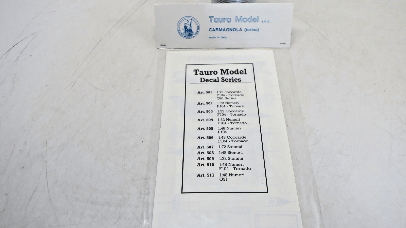 Tauro Model 1/32 Coccarde F-104 Tornado 503 - WISE GUYS HOBBIES LLC