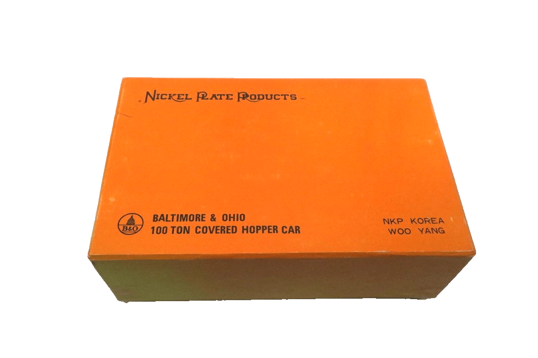 HO Brass NPP Nickel Plate Products B&O Baltimore & Ohio 100-Ton Covered Hopper - WISE GUYS HOBBIES LLC