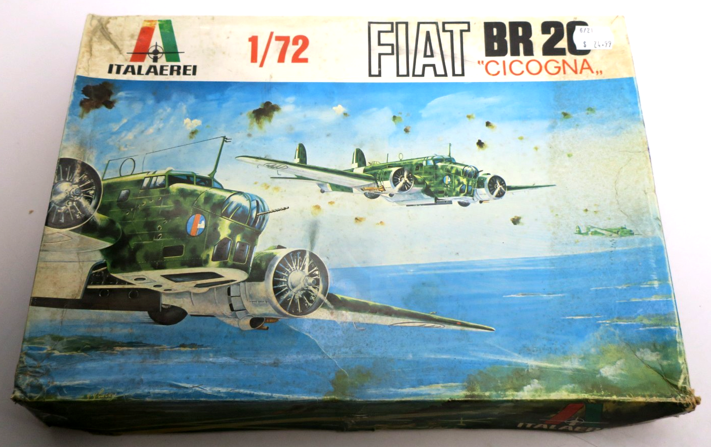 Italeri 1/72 Fiat BR 2C "Cicogna" Model Kit 103 - WISE GUYS HOBBIES LLC