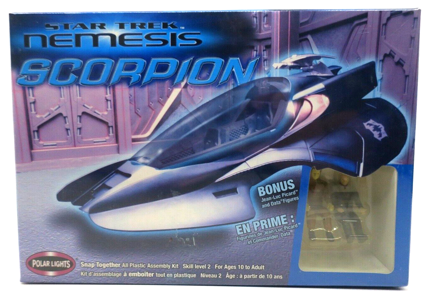 Polaris Star Trek Nemesis Scorpion Model Kit - WISE GUYS HOBBIES LLC