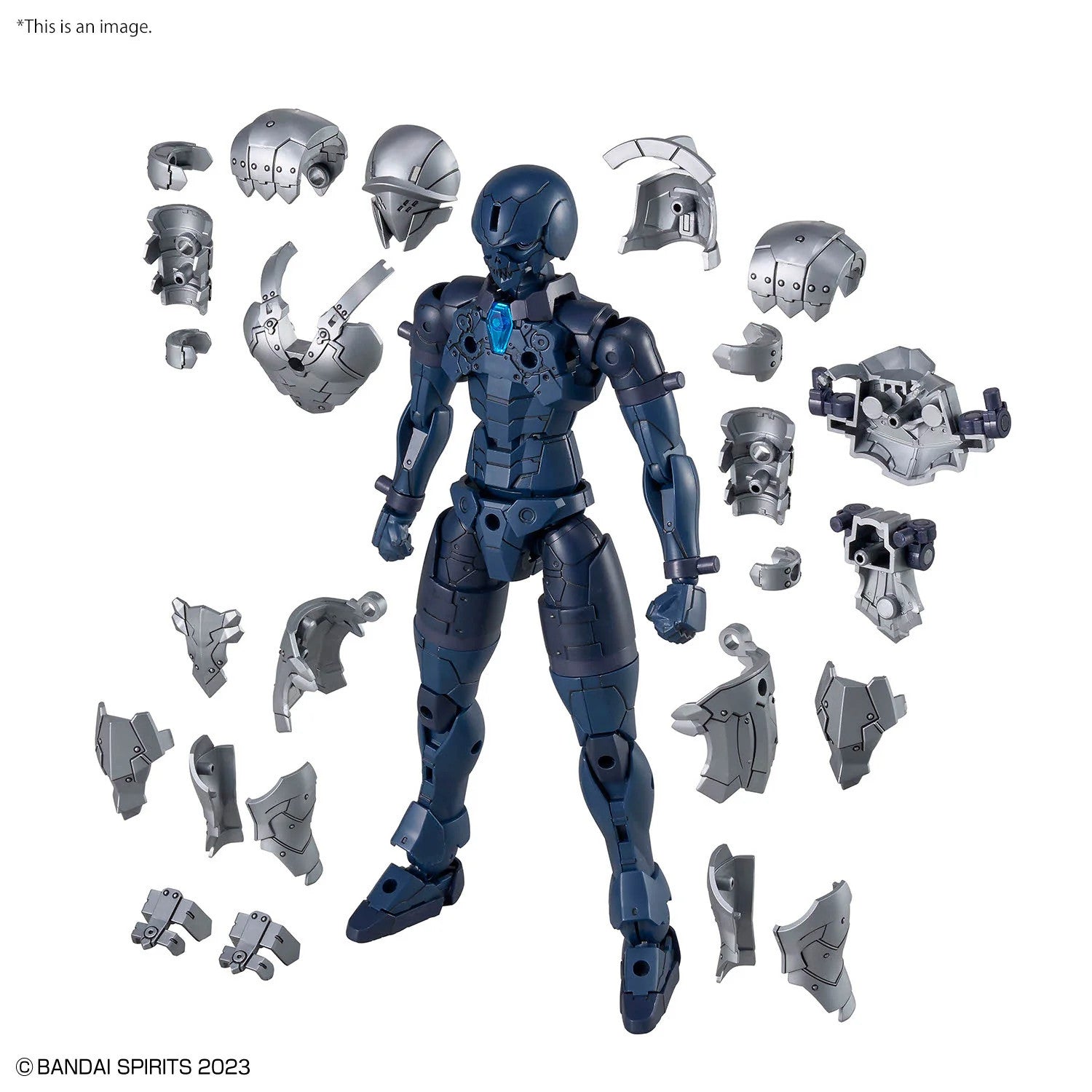 Bandai 30MF Rosan Swordman Model Kit - WISE GUYS HOBBIES LLC