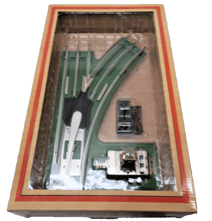 Lionel Lines Standard Gauge Right Hand Switch O42 11 - 99044 - WISE GUYS HOBBIES LLC