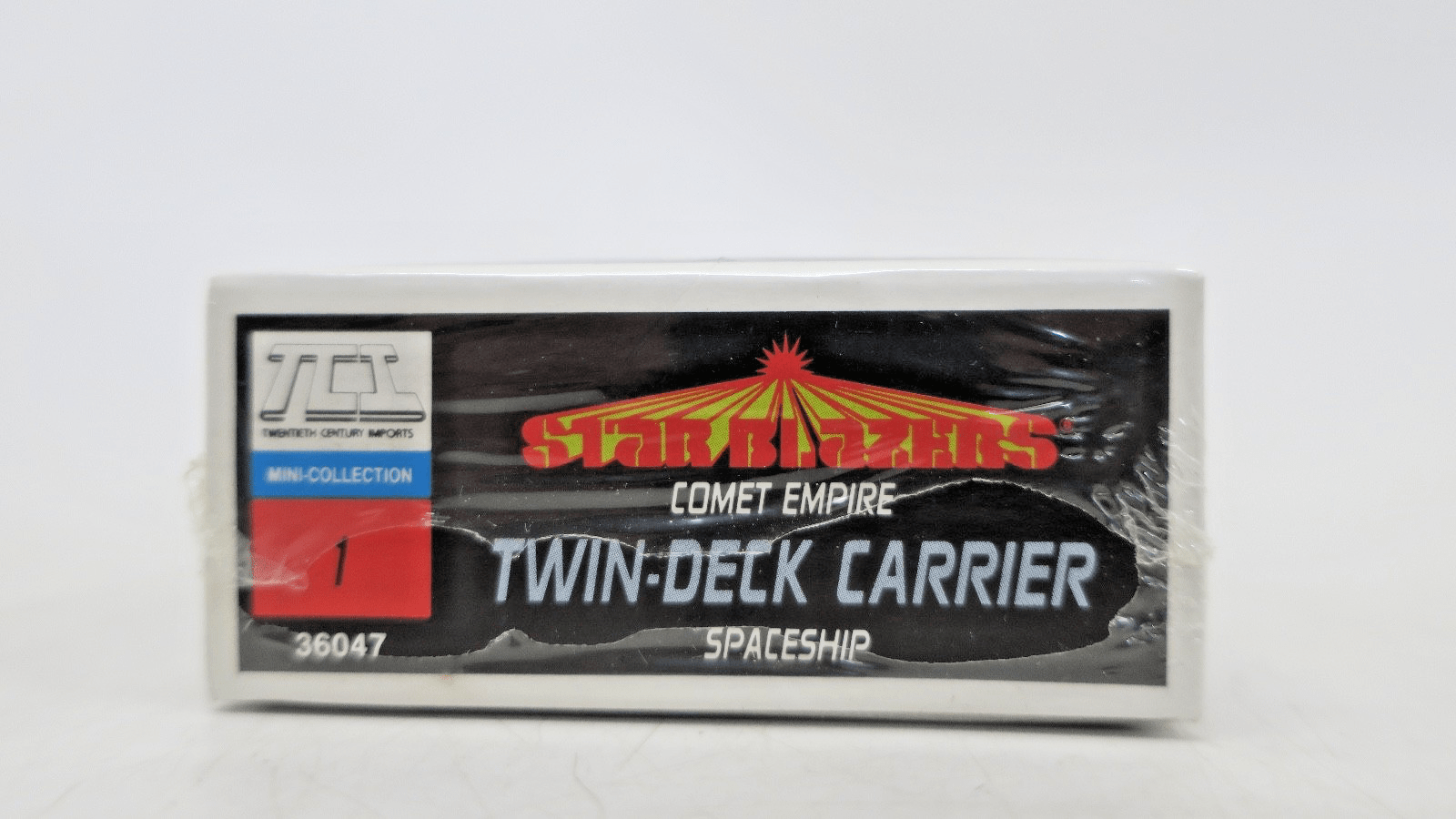 TCI Star Blazers Comet Empire Twin-Deck Carrier Mini Model Kit 1 - WISE GUYS HOBBIES LLC