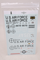 Cutting Edge U - 2 Dragon Lady U - 2A/C/D/F 2 Decals CED48150 - WISE GUYS HOBBIES LLC