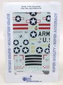 Super Scale International 1/48 P-39L Airacobras 110th TRS Decals