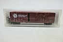 Micro Trains line 50' RIB SIDE BOX CAR SINGLE DOOR w/o ROOFWALK SABINE RIVER 