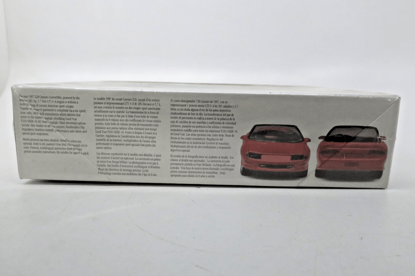 Testors 1/24 Chevrolet Camaro Z28 Plastic Model Kit 180 SEALED - WISE GUYS HOBBIES LLC