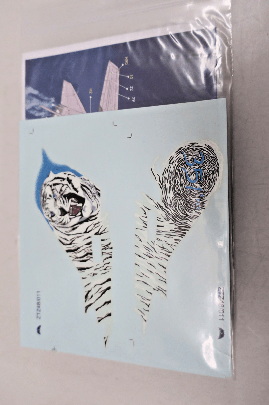 Zotz Decals 1/48 White Tiger Tornado ZTZ48011 - WISE GUYS HOBBIES LLC