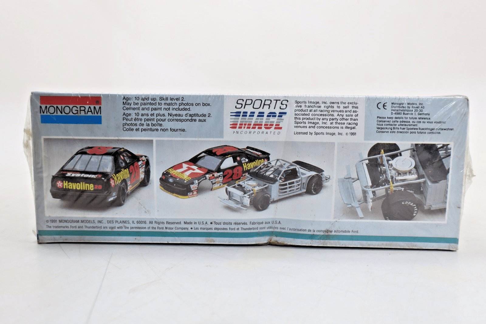 Monogram 1/24 Havoline Ford Thunderbird Model Kit 2430 SEALED - WISE GUYS HOBBIES LLC