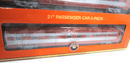 Lionel 6 - 82579 Texas Special 21" aluminum passenger cars NIB - WISE GUYS HOBBIES LLC