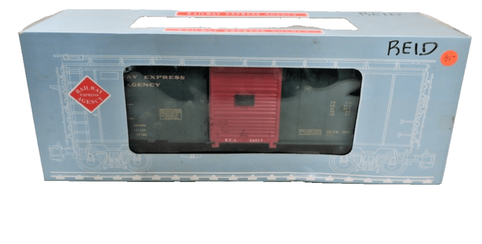ARISTOCRAFT REA  R - 46013 RAILWAY EXPRESS AGENCY FORTY FOOT BOX CAR - WISE GUYS HOBBIES LLC