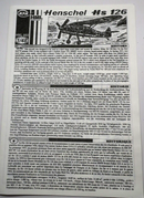 MPM 1/48 Henschel HS-126 Resin Cast Kit