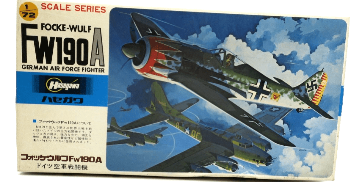 Hasegawa 1/72 Focke - Wulf FW - 109A Model Kit - WISE GUYS HOBBIES LLC