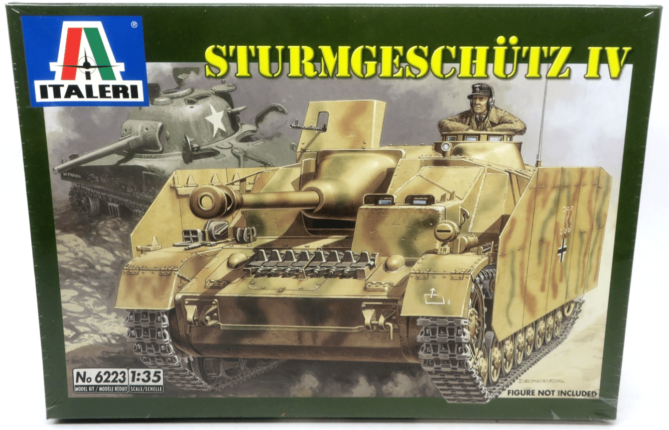 Italeri 1/35 Sturmgeschutz IV Model Kit 6223 - WISE GUYS HOBBIES LLC