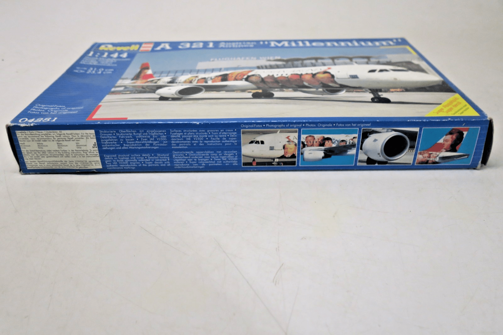 Revell 1/144 A 321 Austrian Airline "Millennium" Model Kit 04251 - WISE GUYS HOBBIES LLC