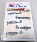 Aeromaster Decals 48 - 524 - Sturmstaffel 1 FW - 190's - WISE GUYS HOBBIES LLC