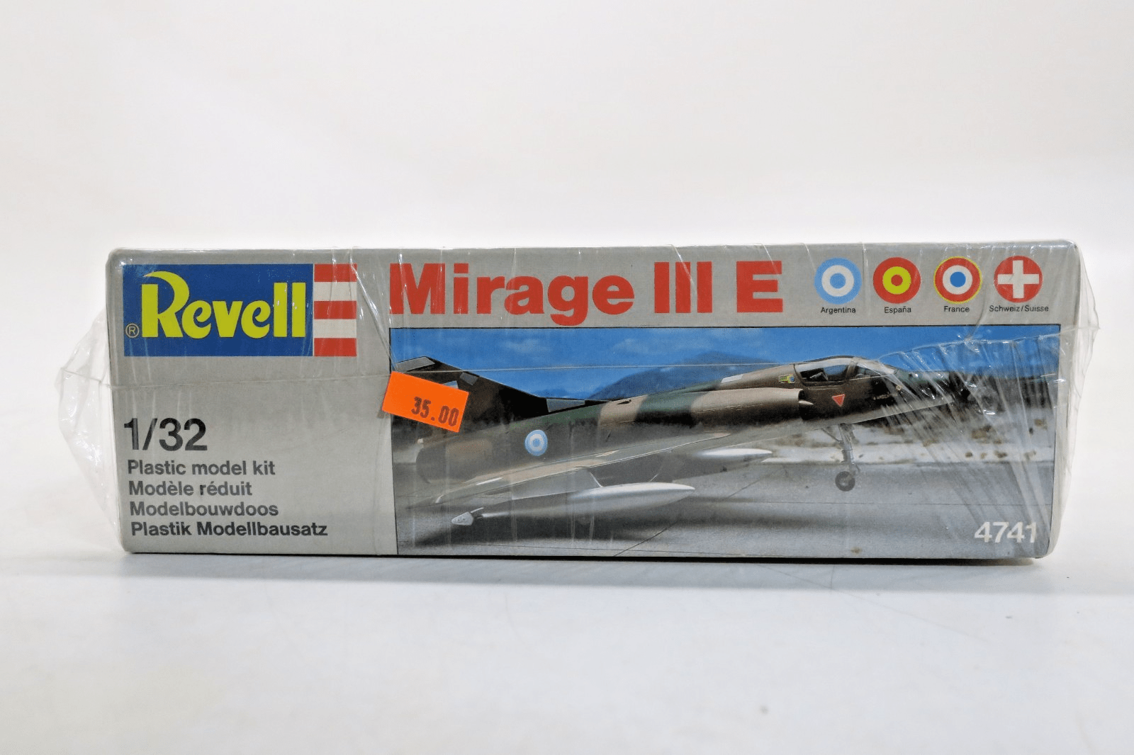 Revell 1/32 Dassault Breguet Mirage III E Plastic Model Kit 4741 SEALED - WISE GUYS HOBBIES LLC