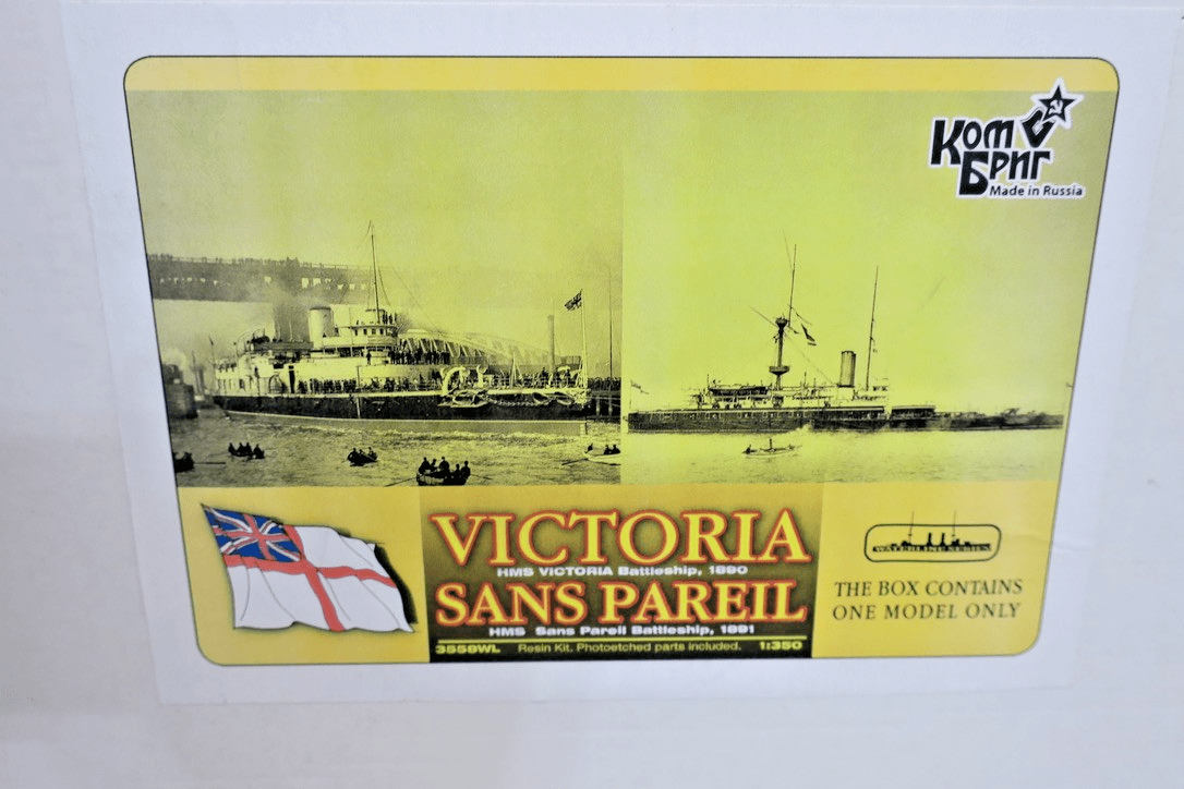 1/350 COMBRIG 3558FH - HMS Victoria Battleship/HMS Sans Pareil Battleship, 1891 - WISE GUYS HOBBIES LLC
