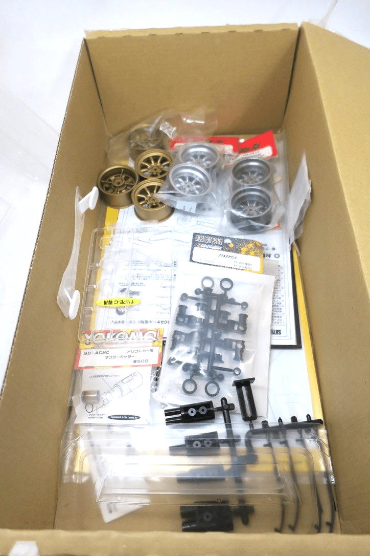 RARE 66088 ABC Skyline 2000 GTR Body Set for Tamiya W/ Wheels and upgrades - WISE GUYS HOBBIES LLC