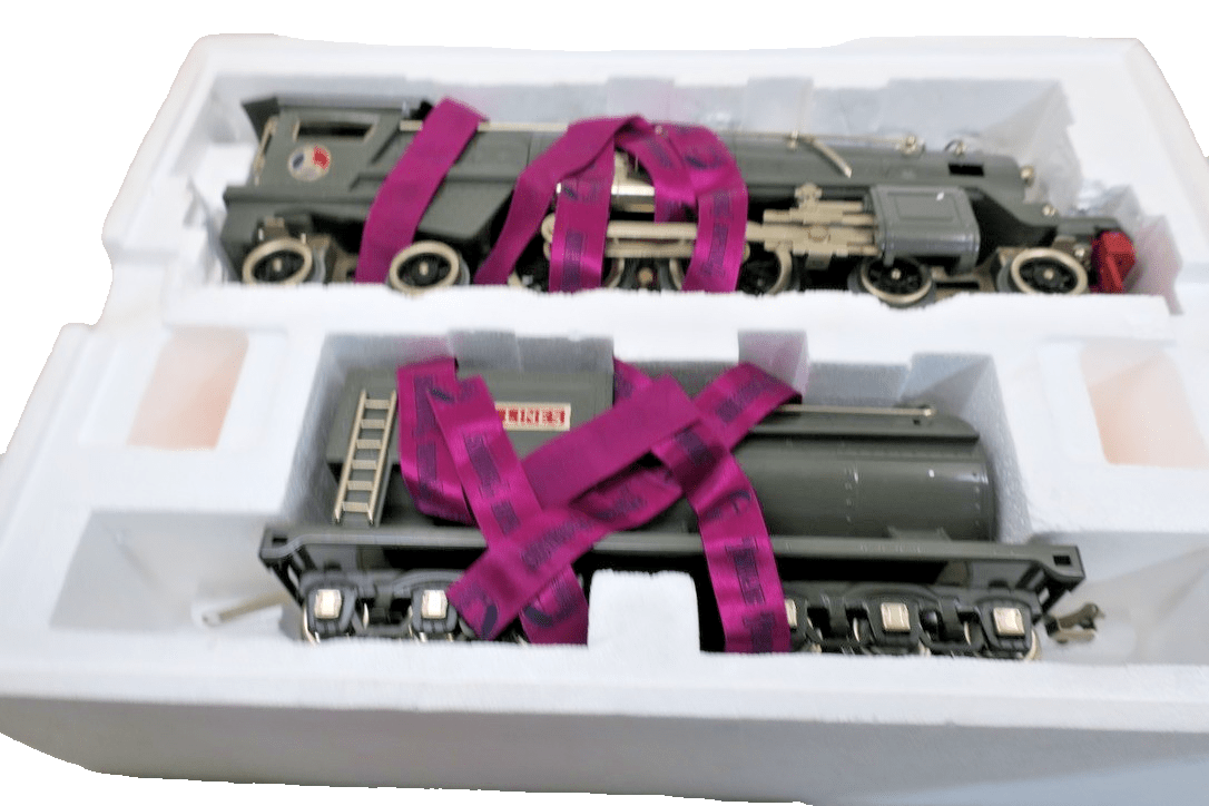 MTH 10 - 1058 Tinplate Traditions Lionel 400E Steam Engine Gunmetal - WISE GUYS HOBBIES LLC