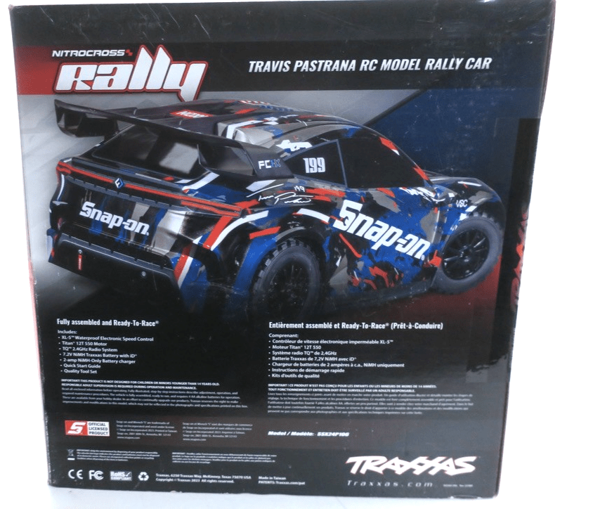 SNAP ON TOOLS TRAXXAS LIMITED EDITION TRAVIS PASTRANA NITROCROSS RC - WISE GUYS HOBBIES LLC