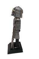 Franklin Mint Japanese Samurai Armor Through The Ages 24k Gold Pewter Warrior 8" - WISE GUYS HOBBIES LLC