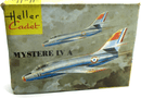 Heller Cadet Mystere IV A Model Kit - WISE GUYS HOBBIES LLC