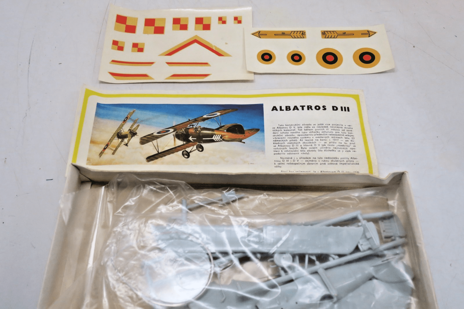 Smer 1/48 Albatros D.III Stavebnice Model Kit 115 - WISE GUYS HOBBIES LLC