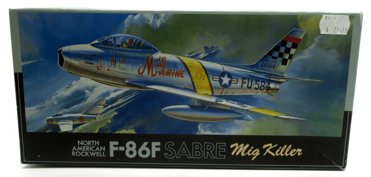 Fujimi 1/72 F - 86F Sabre Mig Killer Model Kit 25019 - WISE GUYS HOBBIES LLC