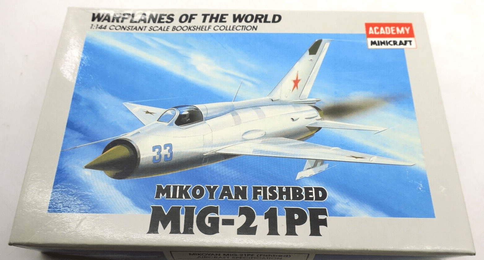 Academy 1/144 Mikoyan Fishbed MiG-21PF Model Kit 4426 - WISE GUYS HOBBIES LLC