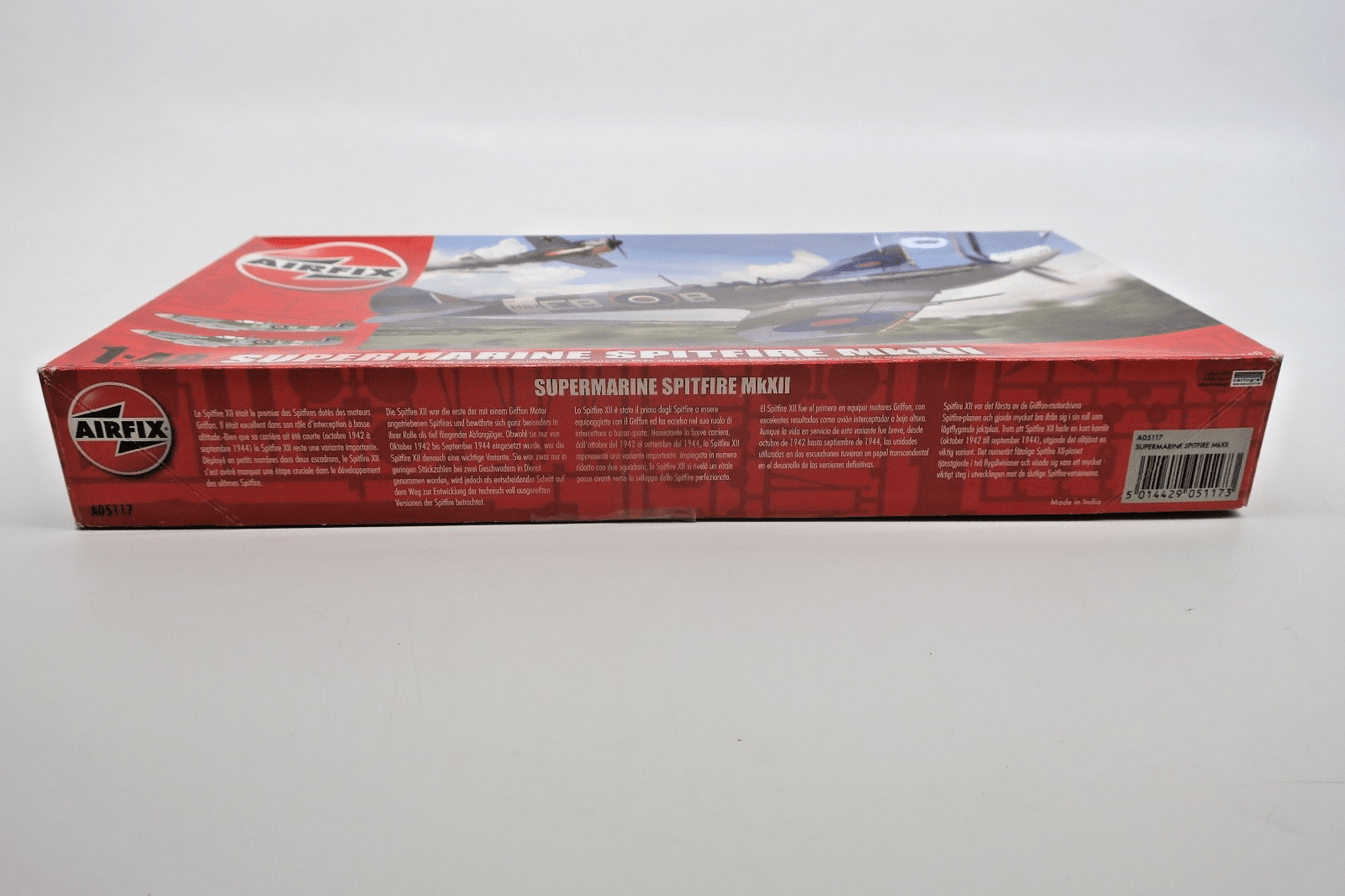 Airfix 1/72 Supermarine Spitfire Mk. XII Model Kit - WISE GUYS HOBBIES LLC