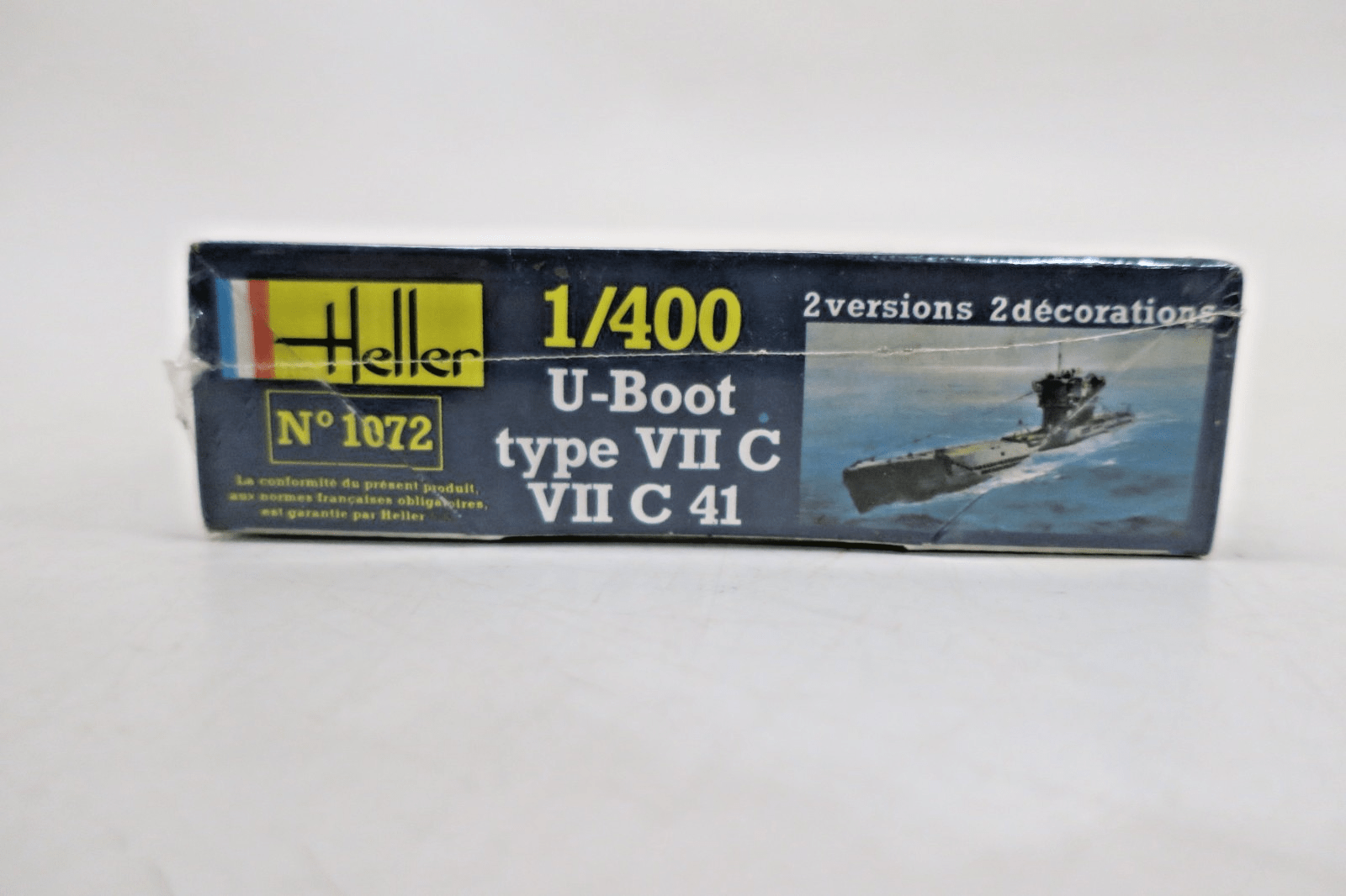 Heller 1/400 U - Boat Type VII C/VII C 41 Model Kit 1072 SEALED - WISE GUYS HOBBIES LLC