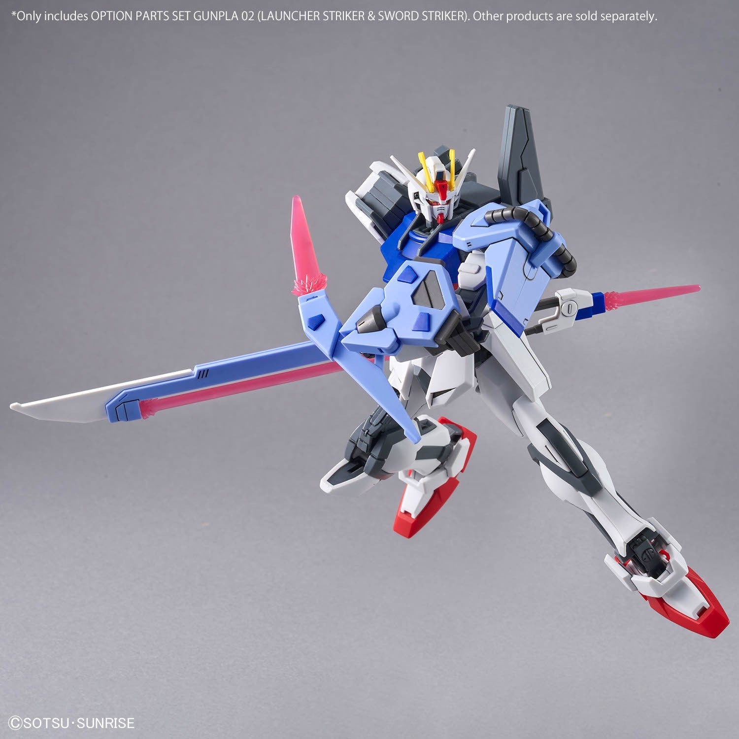 1/144 OPTION PARTS SET GUNPLA 02 (LAUNCHER STRIKER & SWORD STRIKER) Model Kit - WISE GUYS HOBBIES LLC