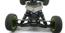 Team Losi Racing 22DC 5.0 1/10 2wd Buggy Roller Slider Chassis W/Protek RC servo
