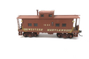 HO NJ Custom Brass RS-676 WM Western Maryland Round Herald Caboose