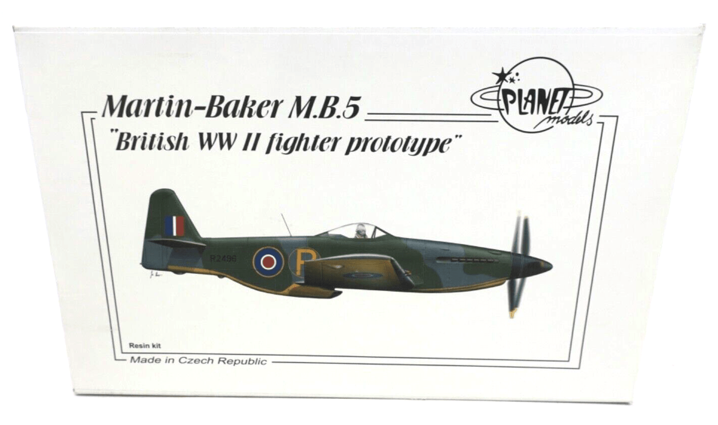 Planet Models 129 1/72 Martin Baker Mb-5 British WW II fighter Resin Model 112 - WISE GUYS HOBBIES LLC