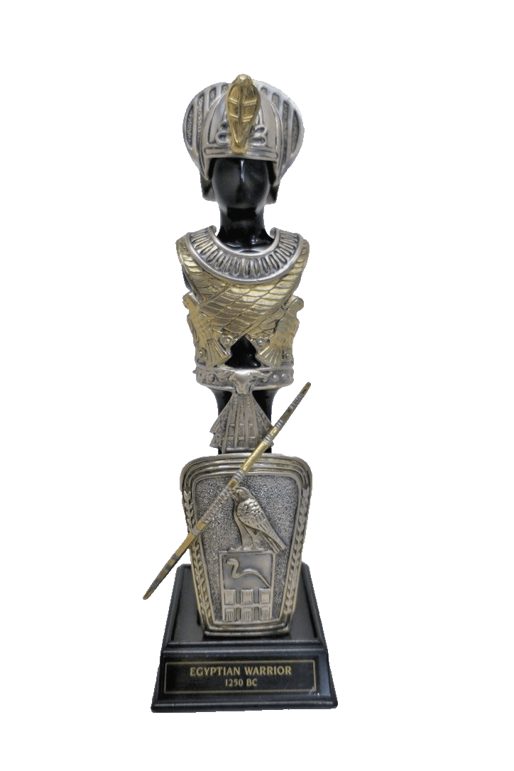 FRANKLIN MINT ARMOUR THRU THE AGES PEWTER - EGYPTIAN WARRIOR 1250 BC - WISE GUYS HOBBIES LLC