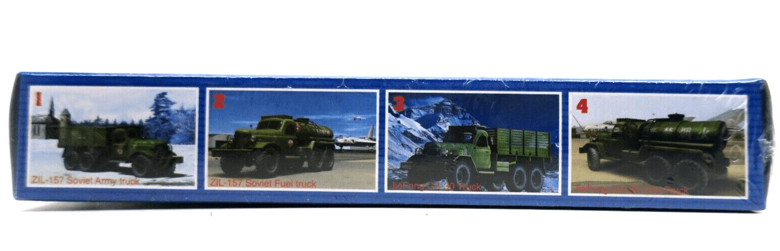 Trumpeter 1/72 ZIL-157 Soviet Army Truck Model Kit 01101 - WISE GUYS HOBBIES LLC
