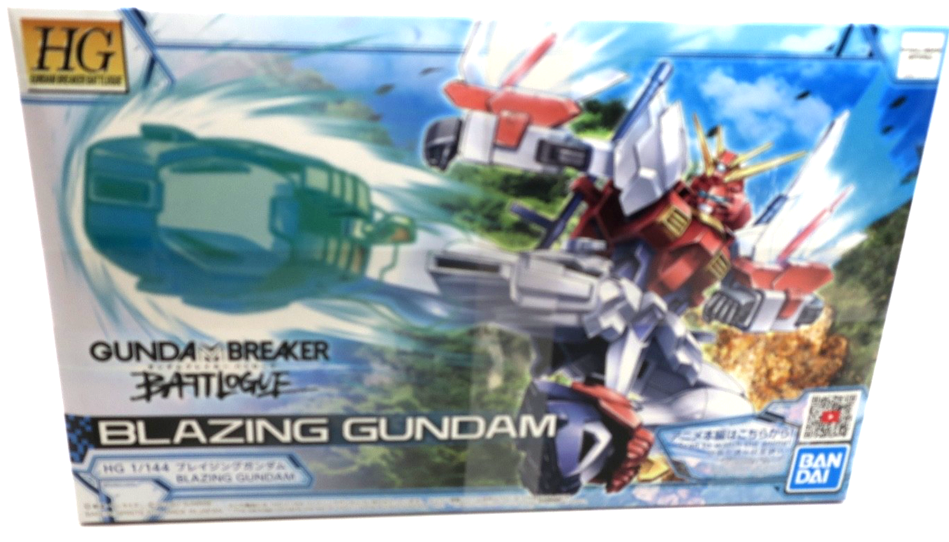Bandai Gundam Breaker Battlogue 1/144 Blazing Gundam Model Kit - WISE GUYS HOBBIES LLC