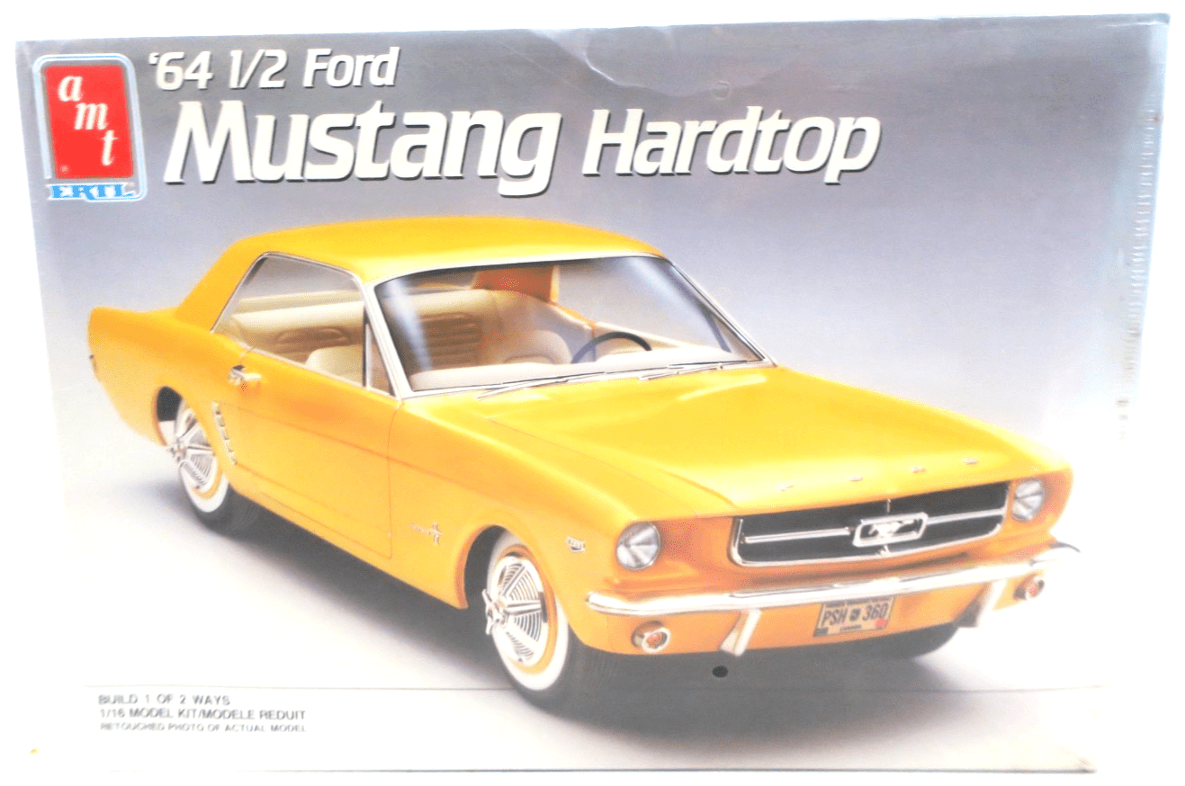 AMT ERTL 1/16 '64 1/2 Ford Mustang Hardtop Model Kit 6722 - WISE GUYS HOBBIES LLC