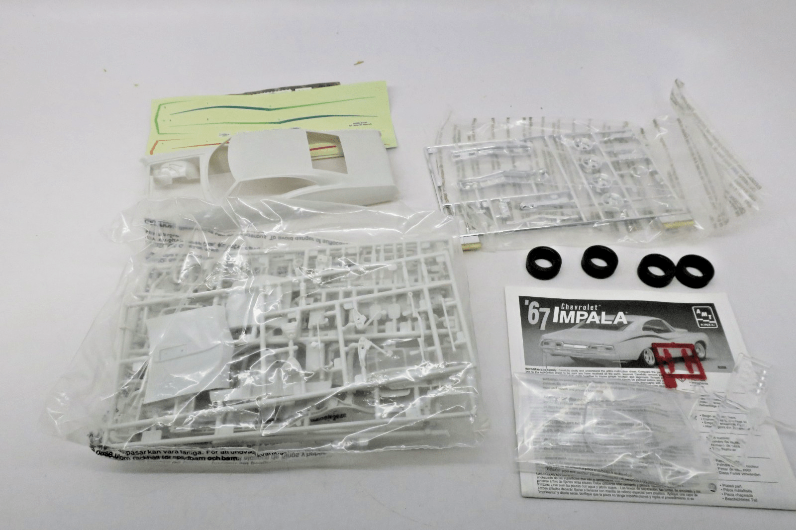 AMT 1/25 1967 Chevrolet Impala Street Machine Plastic Model Kit 8208 - WISE GUYS HOBBIES LLC