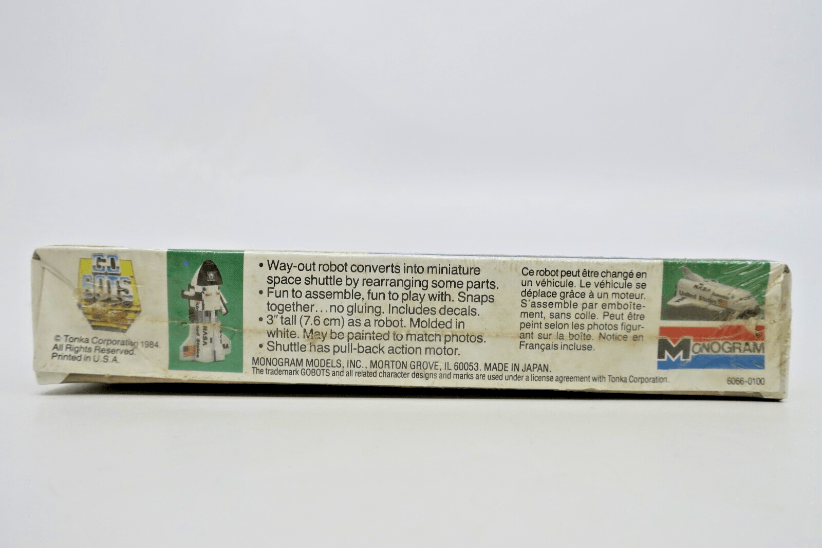 Vintage Monogram GoBots Spay-C Model Kit - WISE GUYS HOBBIES LLC