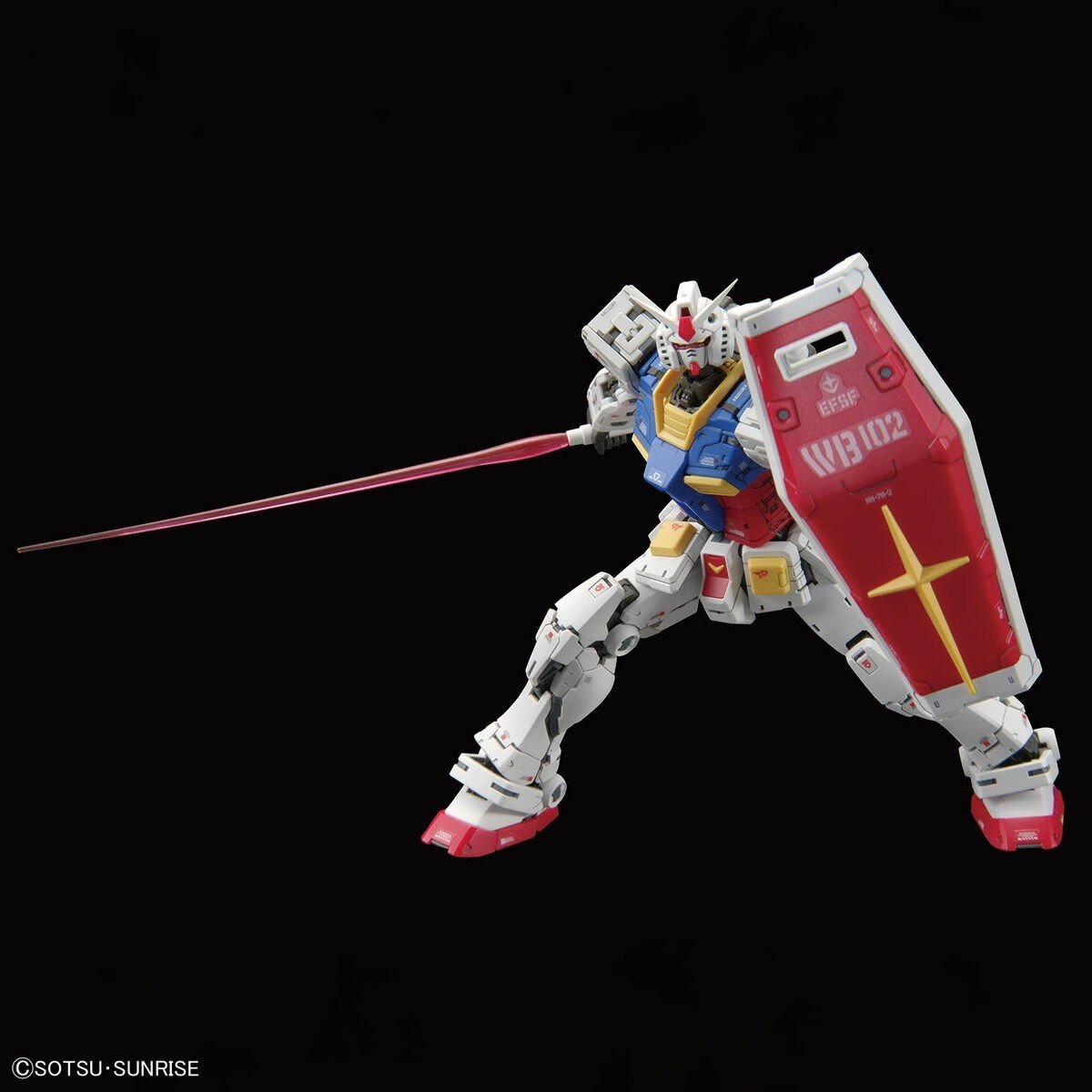 Bandai Mobile Suit Gundam RG 1/144 RX-78-2 Ver. 2.0 Model Kit - WISE GUYS HOBBIES LLC
