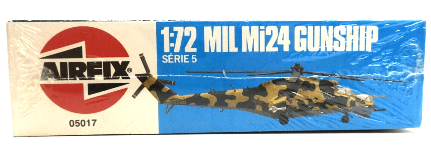 Airfix 1/72 MIL Mi-24 Gunship Model Kit 05017 - WISE GUYS HOBBIES LLC
