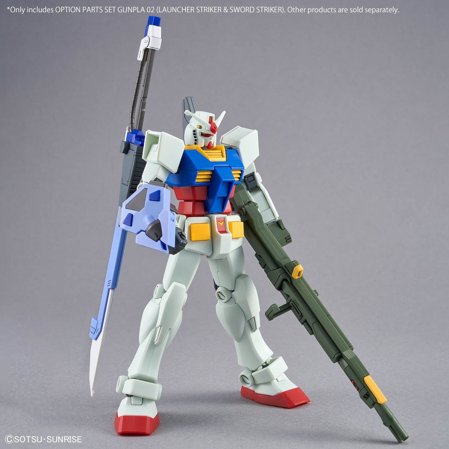 1/144 OPTION PARTS SET GUNPLA 02 (LAUNCHER STRIKER & SWORD STRIKER) Model Kit - WISE GUYS HOBBIES LLC