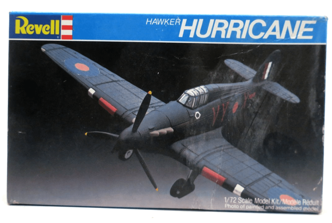 Revell 1/72 Hawker Hurricane Plastic Model Kit 4118 - WISE GUYS HOBBIES LLC