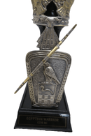 FRANKLIN MINT ARMOUR THRU THE AGES PEWTER - EGYPTIAN WARRIOR 1250 BC - WISE GUYS HOBBIES LLC