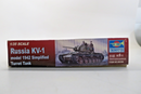 Trumpeter 1/35 Russia KV-1 Model 1942 Simplified Turret Tank Model Kit