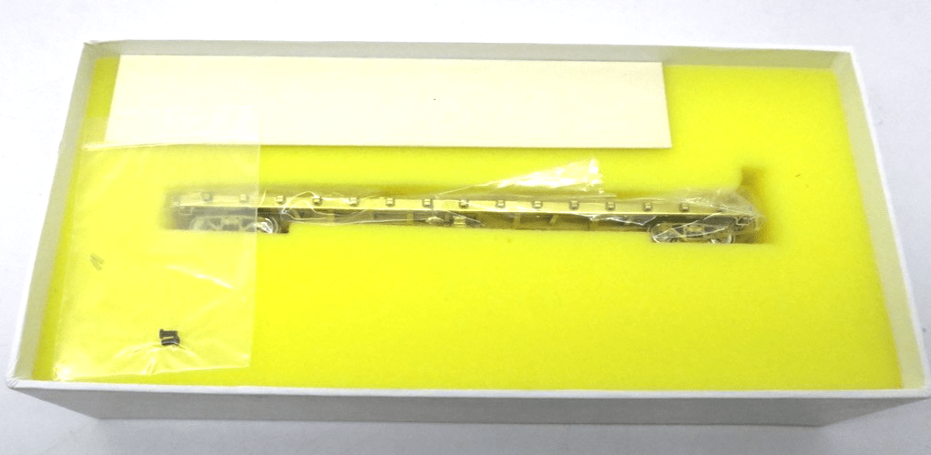 W&R Enterprises HO Brass - 52’ Flat Car NP, SP&S, BN & CB&Q Unpainted NOS - WISE GUYS HOBBIES LLC